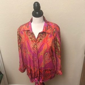 Peter Nygard blouse. Size medium.